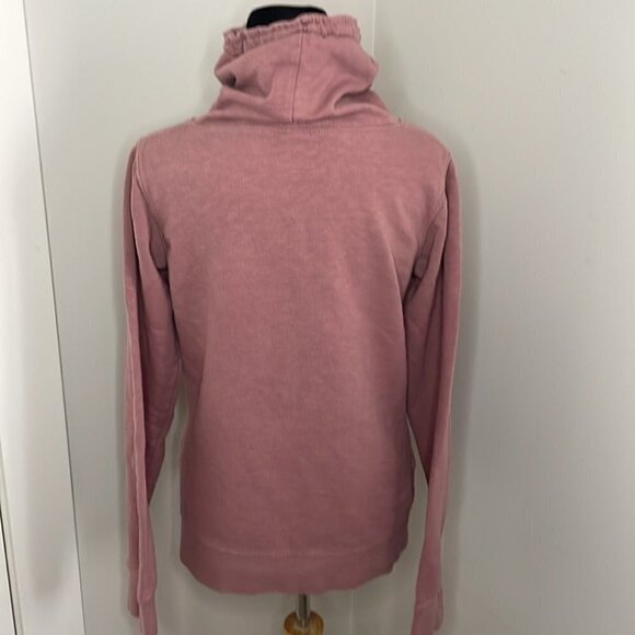 ARMADA sweat shirt high cinch neck sz sm dusty pink - Picture 2 of 7